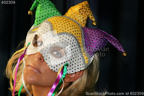 Image of Woman with mask