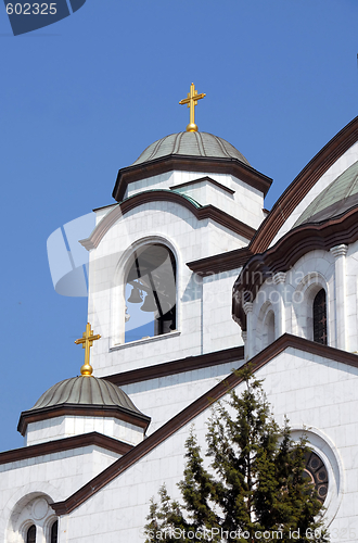 Image of Details of Sveti Sava cathedral in Belgrade