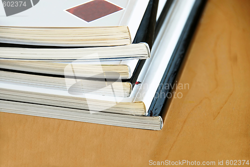 Image of Magazines pile