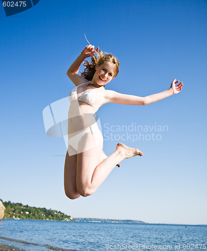 Image of Beautiful summer girl