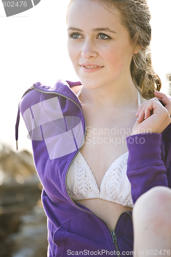 Image of Beautiful summer girl