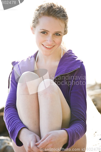 Image of Beautiful summer girl