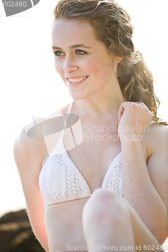 Image of Beautiful summer girl
