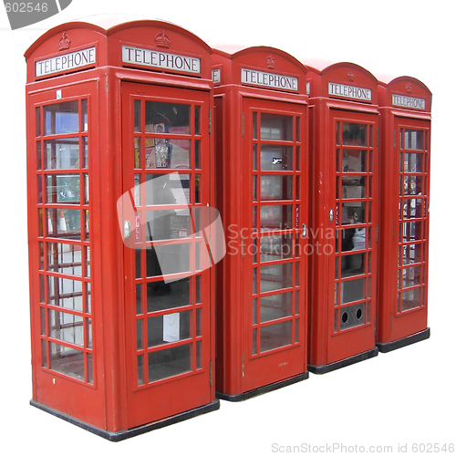 Image of London telephone box