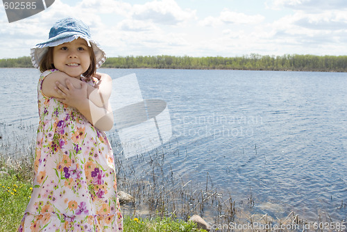 Image of Child At The Lake