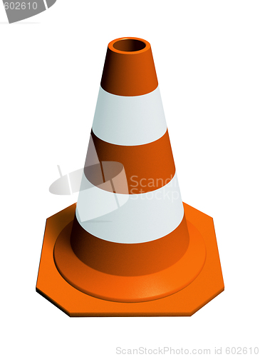 Image of Traffic cone orange