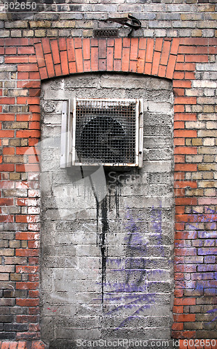 Image of Grungy urban wall