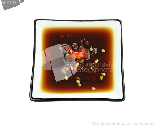 Image of Soy Sauce With Chillies