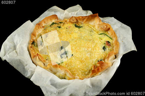 Image of Spinach And Bacon Quiche 1