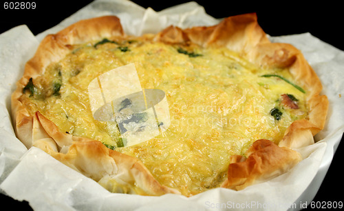 Image of Spinach And Bacon Quiche 2