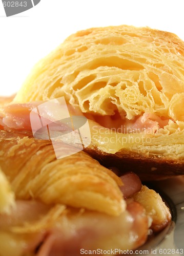 Image of Melted Cheese Croissants