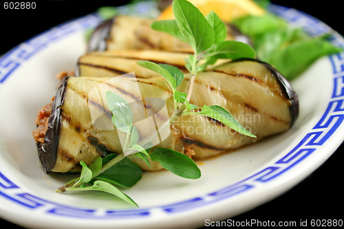 Image of Egg Plant And Beef Rolls 