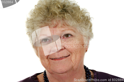 Image of Pleased Senior Lady