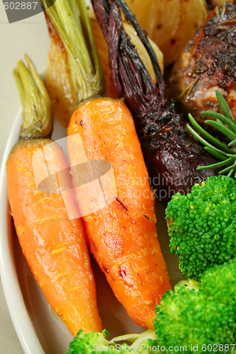 Image of Carrot, Beetroot And Broccoli