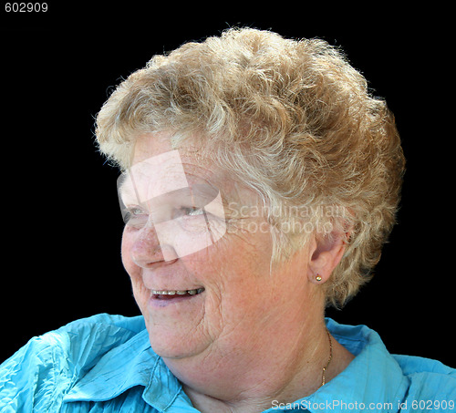 Image of Cheery Senior Lady Profile