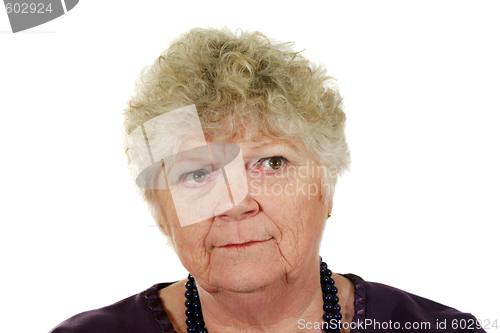 Image of Serious Senior Lady 1
