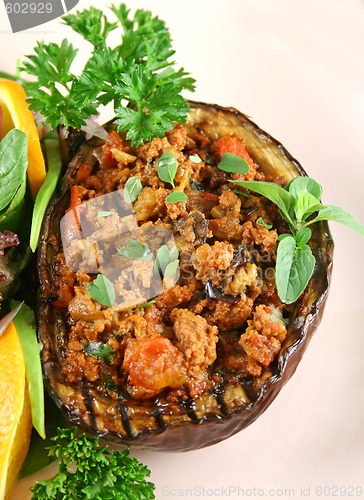 Image of Stuffed Aubergine