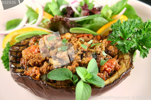 Image of Stuffed Aubergine