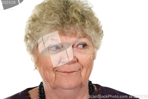 Image of Cheeky Senior Woman