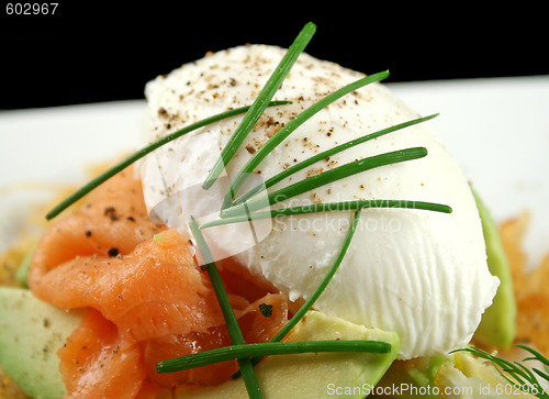 Image of Poached Egg And Salmon