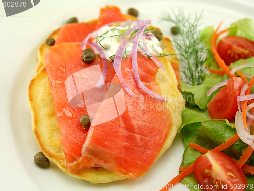 Image of Smoked Trout On Fritters 