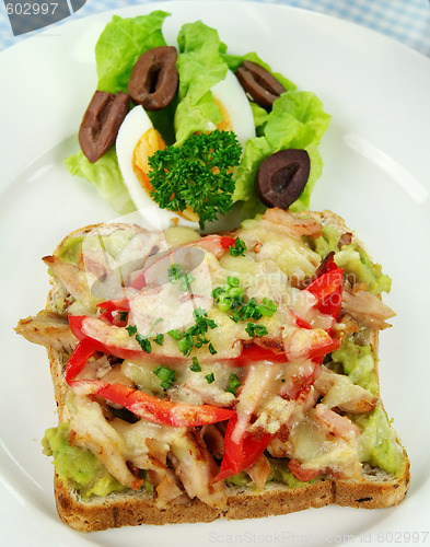 Image of Chicken Open Grill Sandwich