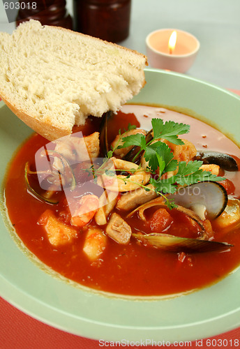 Image of Mediterranean Seafood Soup