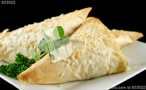 Image of Feta And Spinach Triangles