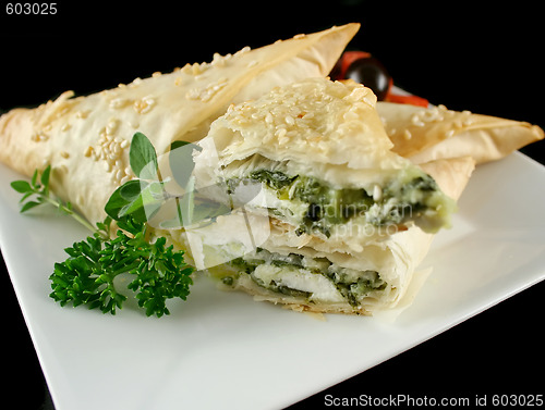 Image of Spinach And Feta Parcels