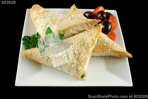 Image of Spinach And Feta Triangles