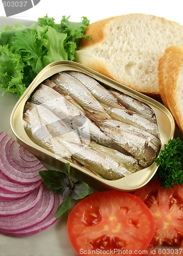 Image of Sardines And Salad