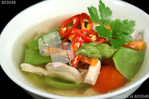 Image of Low Carb Chicken And Vegetable Soup 2