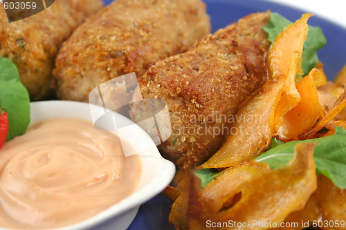 Image of Tuna Croquettes With Dressing