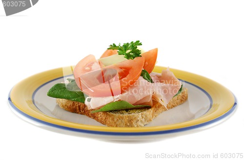 Image of Open Sandwich 5