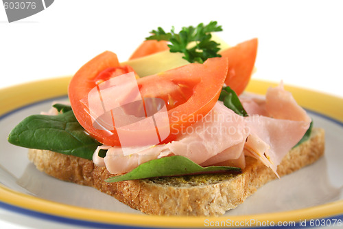 Image of Open Sandwich 8