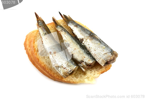 Image of Sardines On Bread