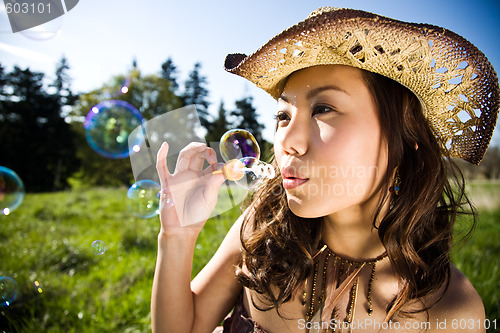 Image of Fun beautiful summer girl