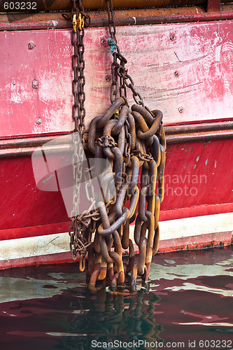 Image of hanging chains