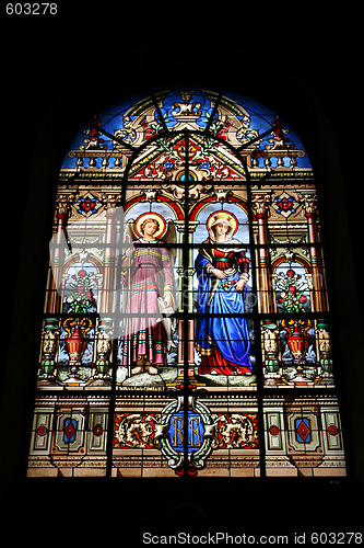 Image of Stained glass art
