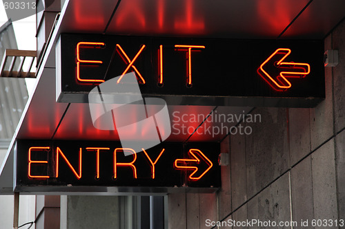 Image of Exit and Entry