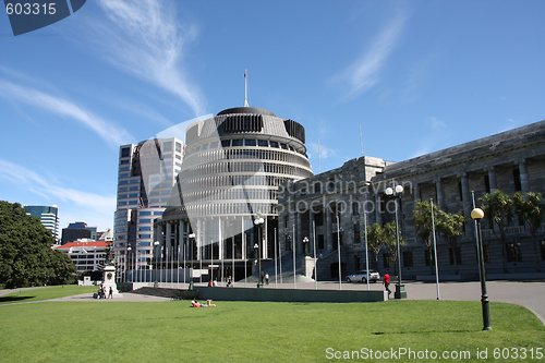 Image of New Zealand parliament