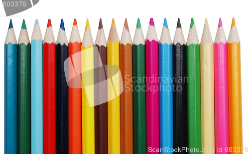 Image of colored pencils