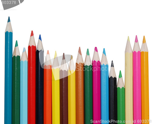 Image of colored pencils