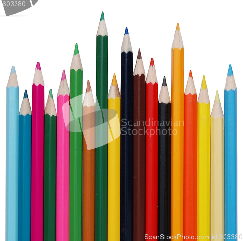 Image of colored pencils