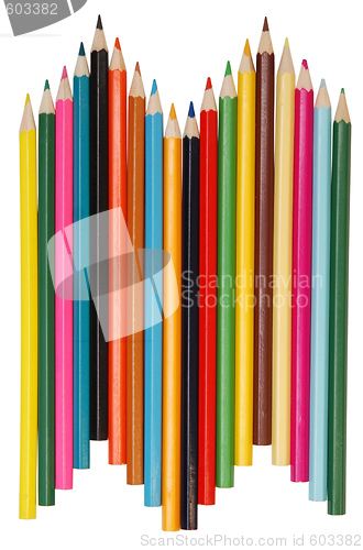 Image of colored pencils