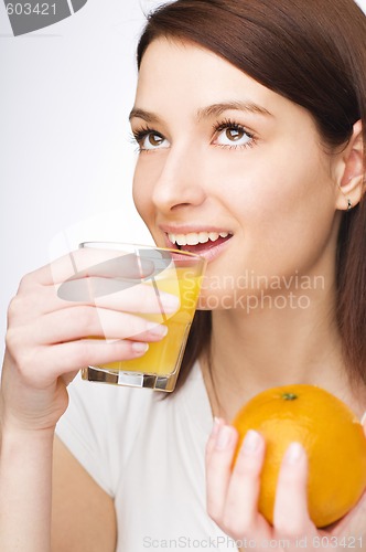 Image of Drinking juice