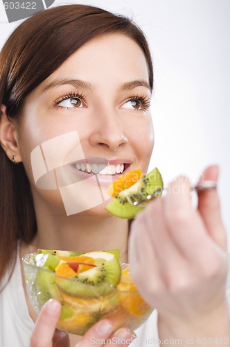 Image of Eating fruit