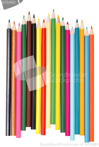 Image of colored pencils