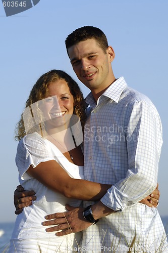Image of Young happy couple