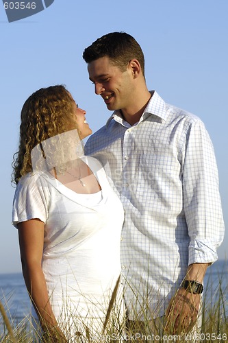 Image of Young happy couple